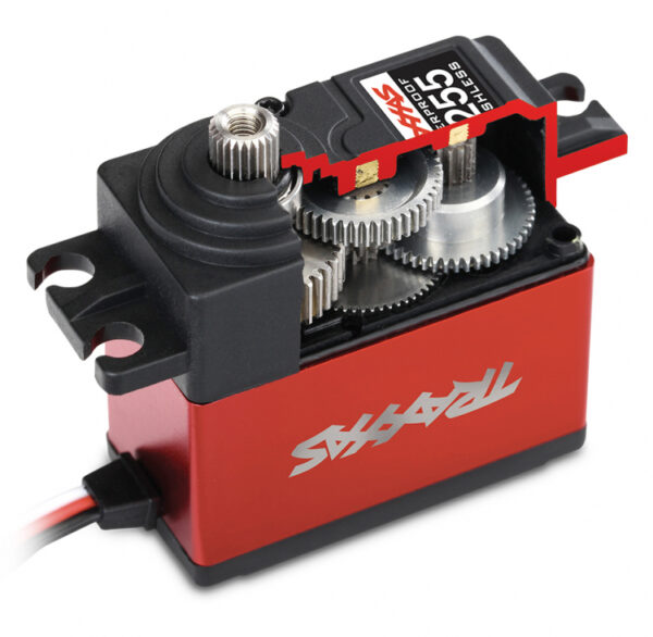 SERVO 2255 VANNTETT 29kg METALLDREV - TRAXXAS - Bilde 2