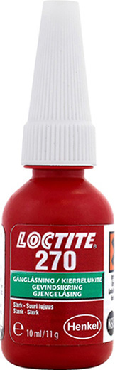 v02_3AEB2D3CFDEDCAD06927CFC86274D36D.jpg SKRUELÅSING - LOCTITE 270 10ML GRØNN