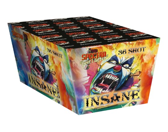 INSANE, 36 SKUDD - NYHET 2022 - SPECTRA