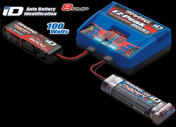 TRAXXAS EZ-PEAK DUAL 8A NIMH/LIPO LADER 2972GX - Bilde 2