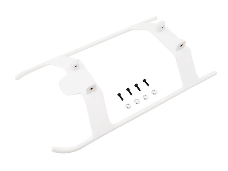 WHITE PLASTIC LANDING GEAR RAW 420