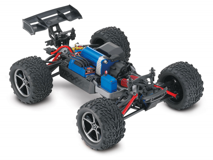 E-REVO 1/16 VXL 4WD TQI TSM BLUE - TRAXXAS