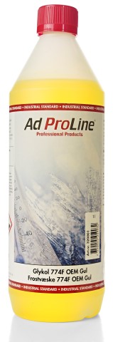 FROSTVÆSKE GUL 774F OEM - KONSENTR. 1L GLYKOL ADPROLINE
