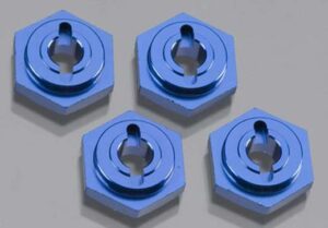 ALUM. WHEEL HUBS HEX BLUE VXL (4) - TRAXXAS