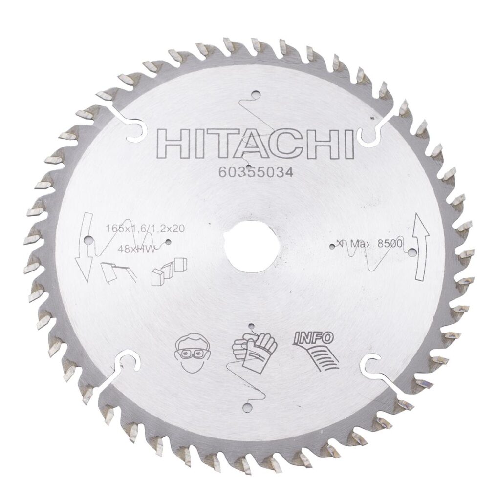 SIRKELSAGBLAD TCT 165X1,6MM 48T 20MM HULL - HIKOKI