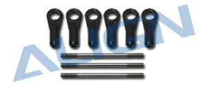 STAINLESS STEEL SERVO LINKAGE ROD - T-REX 550E