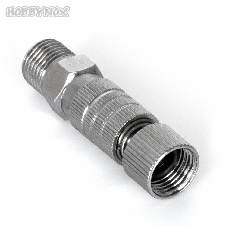 AIRBRUSH QUICK COUPLER G1/8 W/2 MALE PARTS
