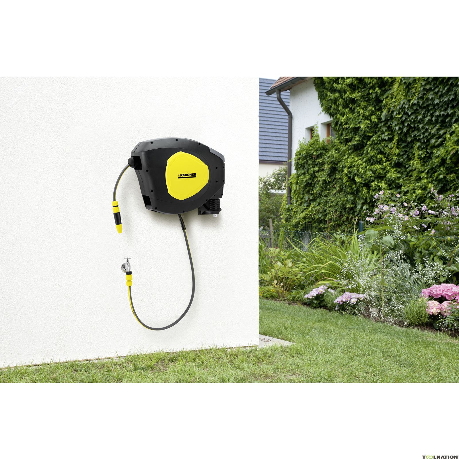 KÄRCHER AUT.ROLL-UP VEGGSLANGTROMMEL 30M CR5.330 - Bilde 3