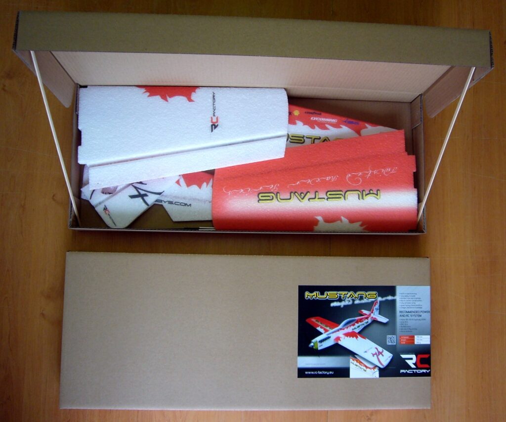 MUSTANG RACER RED RC FACTORY