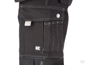 BUKSE HÅNDVERK STRETCH SORT M  livv.82-92cm
