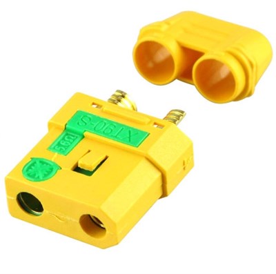 XT90 ANTI-SPARK HUNN/BATTERISIDE 1STK