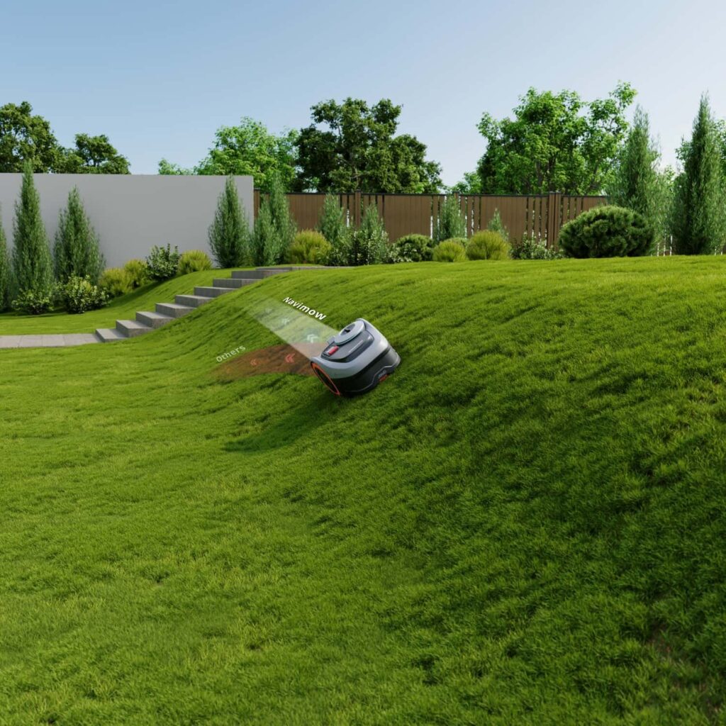 SEGWAY NAVIMOW I-SERIE I210E MED TREHJULSTREKK (AWD)