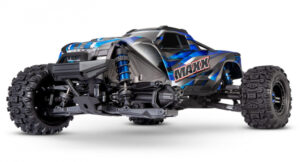 MAXX 4x4 W/WIDEMAXX 1/10 RTR TQi Bl TSM GREEN- TRAXXAS