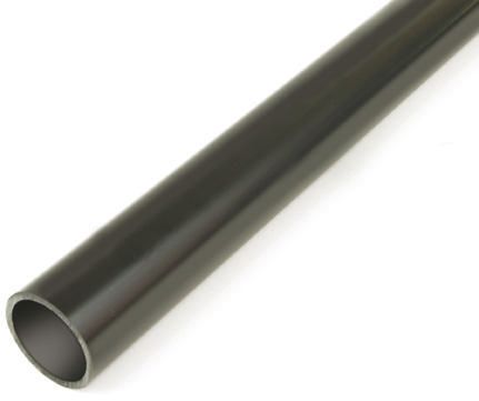 SORT STÅLRØR 33,7x2,65 - pris/mtr