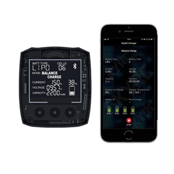 SKYRC B6 NANO 15A/320W COMPUTERLADER BLUETOOTH - Bilde 3