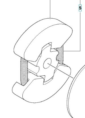 v02_43F71F163AD1B470FDE707E6DE14AF6D.jpg CLUTCH KJEDEBREMS HQ 130 /135 MARK II 18LB