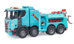 LEKETØY LASTEBIL SCANIA SUPER 560R BERGINGSBIL TUNG, BRUDER