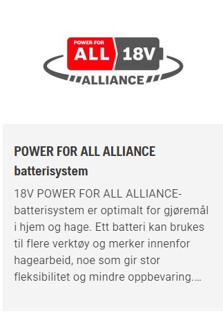 HUSQVARNA ASPIRE PE5-P4A GRENSAG U/BAT.OG LAD. - Bilde 2