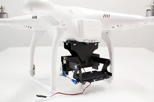 QUADFRAME 2-AXIS GOPRO GIMBAL FOR PHANTOM REV2