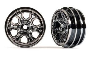 FELG 1,0" BLACK-CHROME TRX-4M - TRAXXAS
