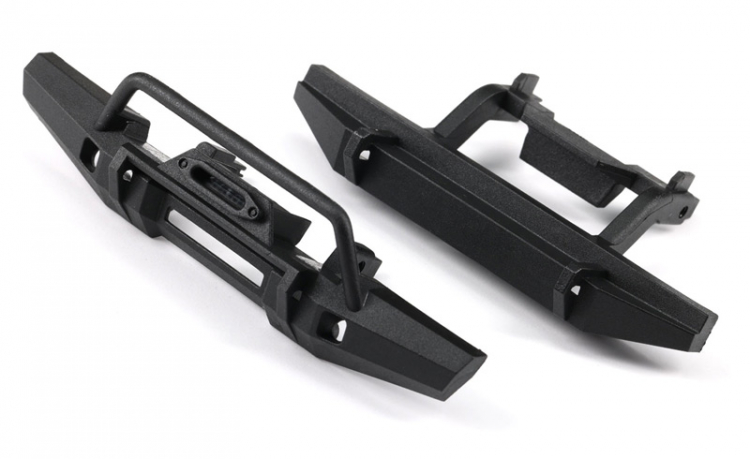 BUMPER SET LAND ROVER TRX-4M (F+R) - TRAXXAS