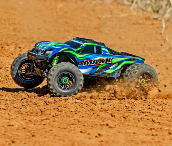 MAXX 4x4 W/WIDEMAXX 1/10 RTR TQi Bl TSM GREEN- TRAXXAS - Bilde 2