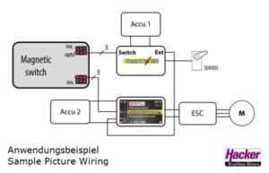 JETI DUPLEX 2.4EX MAGNETIC SWITCH