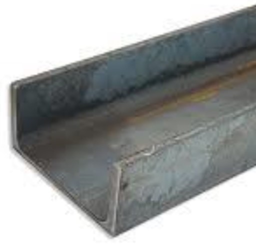 KALDF.KANALSTÅL 50X120X50x4,0 MM  - pris/m