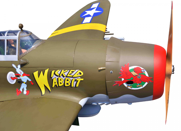 P-47 RAZORBACK GIANT SCALE 50-61CC ARF