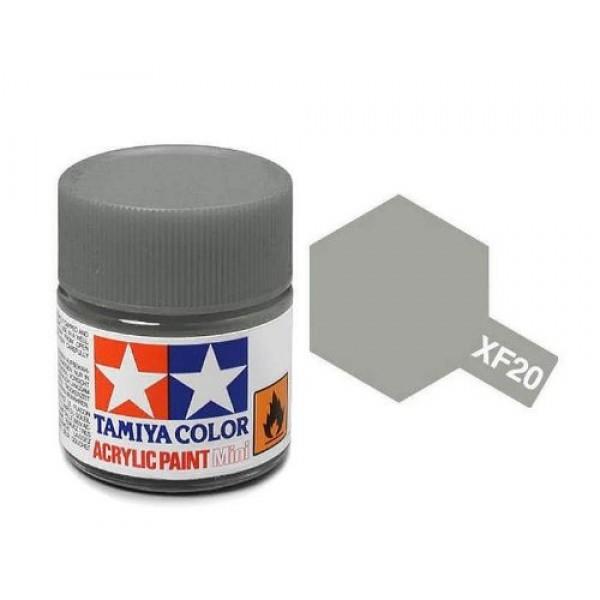 TAMIYA XF-20 MEDIUM GREY ACRYLIC