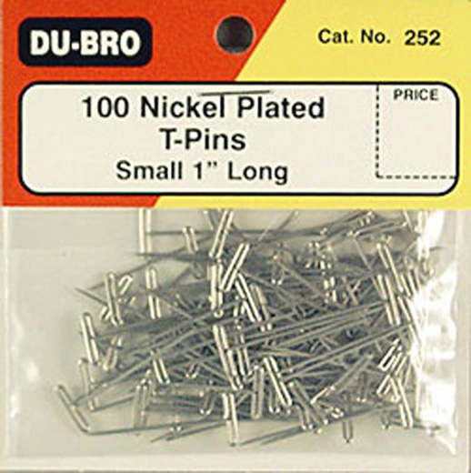T-PINS BYGGENÅLER 25MM 100PK - DUBRO 252