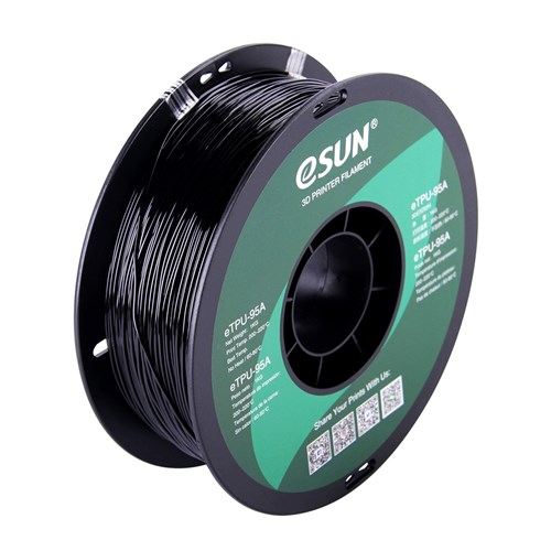 eSUN TPU-95A 1.75MM 3D - 1kg - BLACK