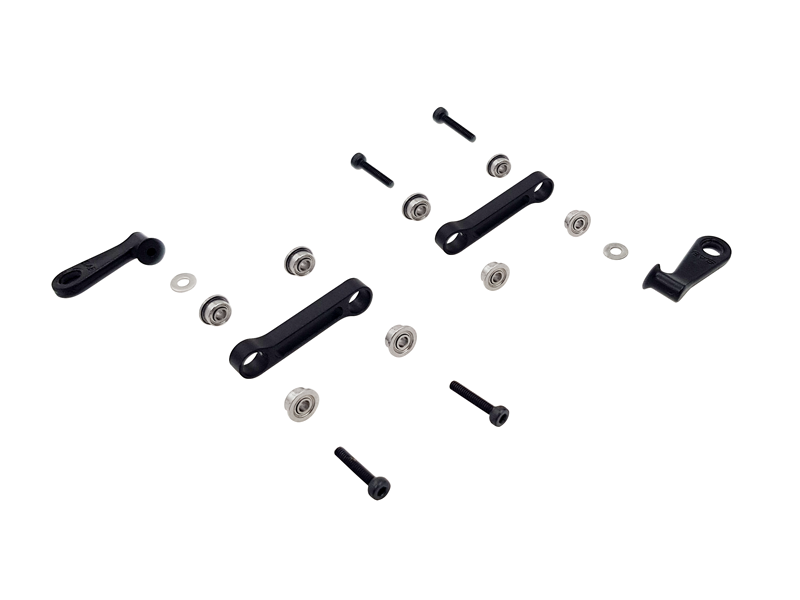 RADIUS ARM SET FLAT BLACK