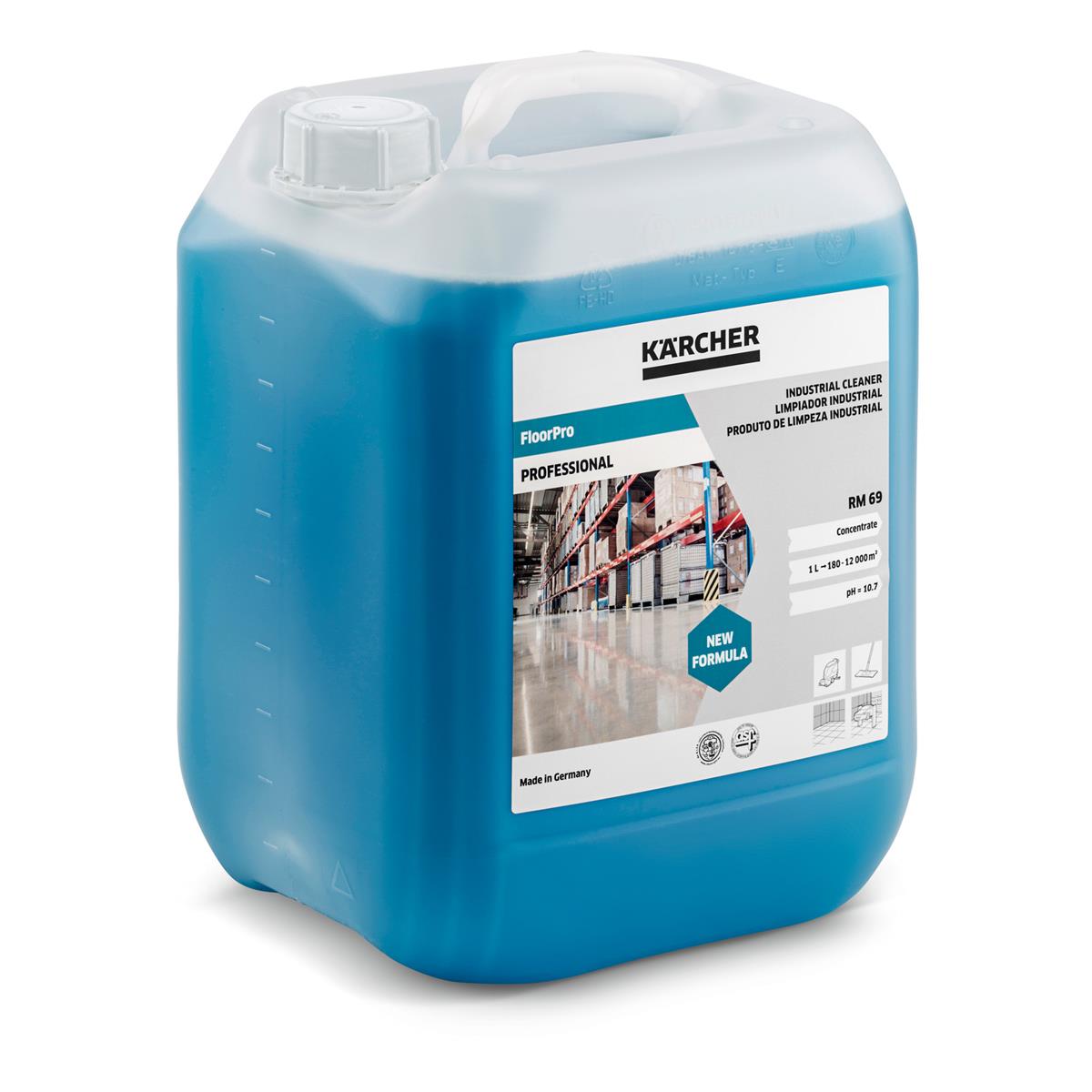 RM 69 PRO  - 10 LTR. SKUREMIDDEL-OPPSKURING  KÄRCHER - Bilde 1