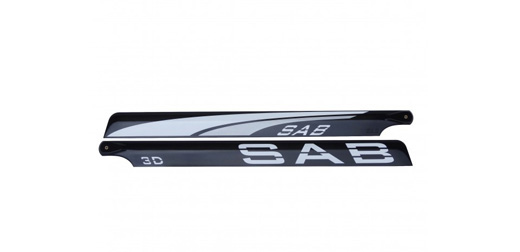 MAIN BLADES 380 mm 3D WHITE