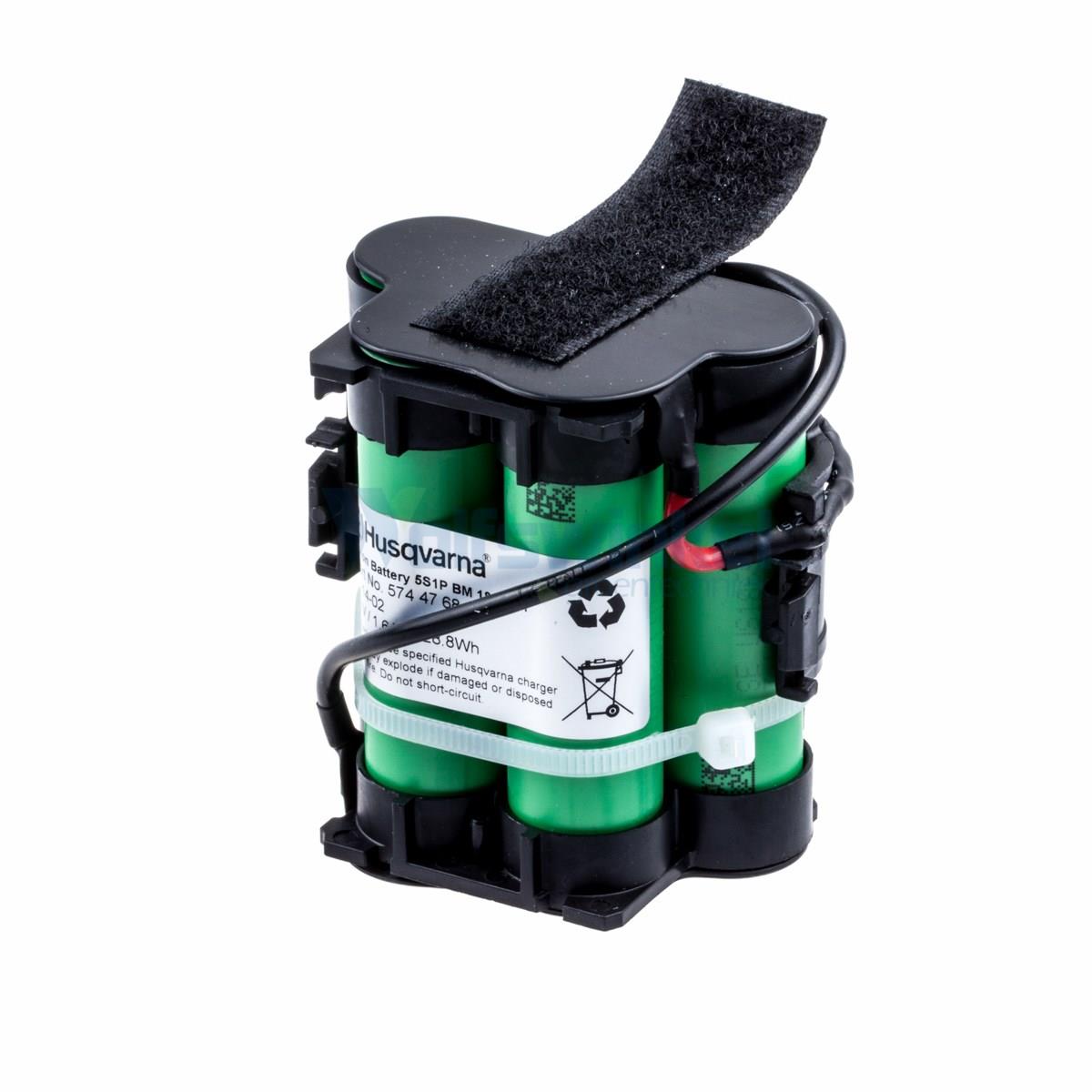 BATTERI AUTOMOWER 105/ELDRE305/308/R38-R80/ROB600-100 586576201 589586102 - Bilde 1