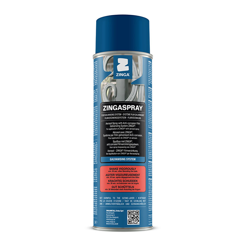 ZINGA SPRAY 0,5L GALVANISK KORROSJONSBESKYTTELSE