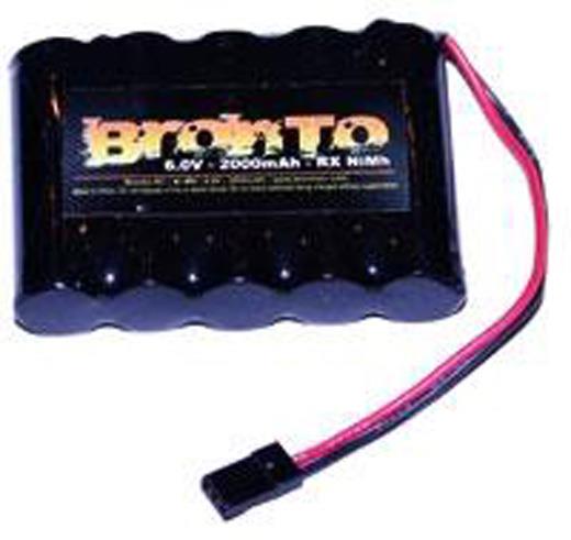 6.0V 2000mAh NIMH BRONTO RX Battery