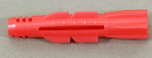 Betong/gipsplugg Nylon rød 12X71