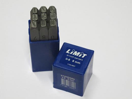 STEMPELSETT SIFFER 0-9 6MM - LIMIT