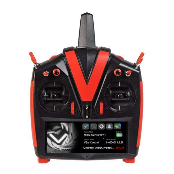 VBAR CONTROL EVO BLACK/RED