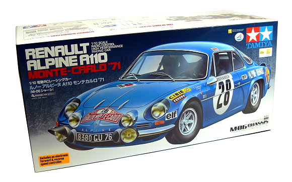 RENAULT ALPINE A110 MONTE-CARLO (M-06) TAMIYA - Bilde 3