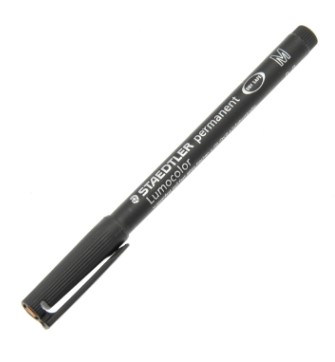MERKEPENN / TUSJ STAEDTLER SVART