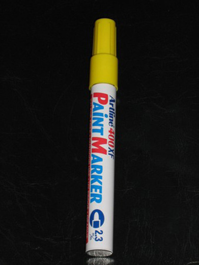 MERKEPENN / TUSJ ARTLINE 400XF - GUL