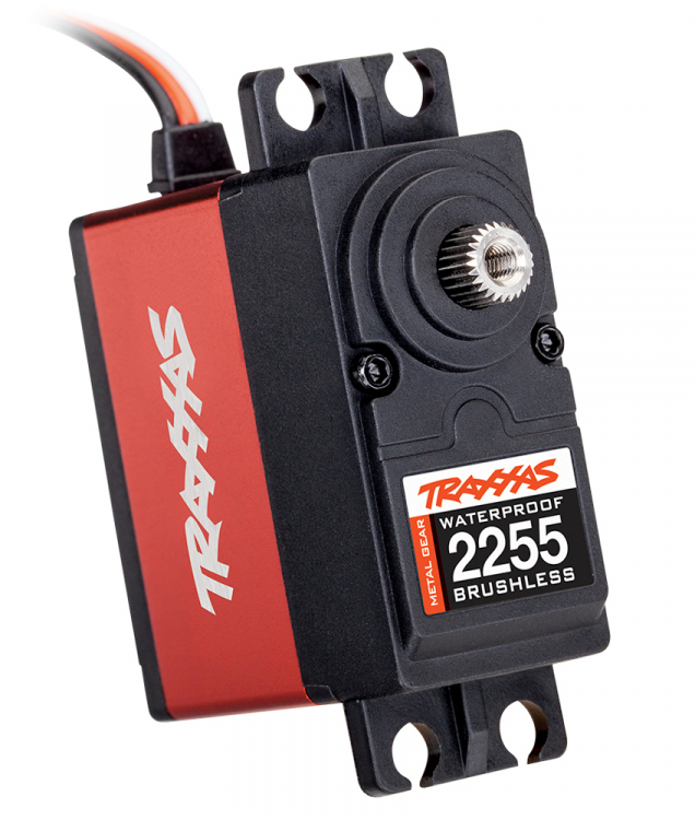 SERVO 2255 VANNTETT 29kg METALLDREV - TRAXXAS