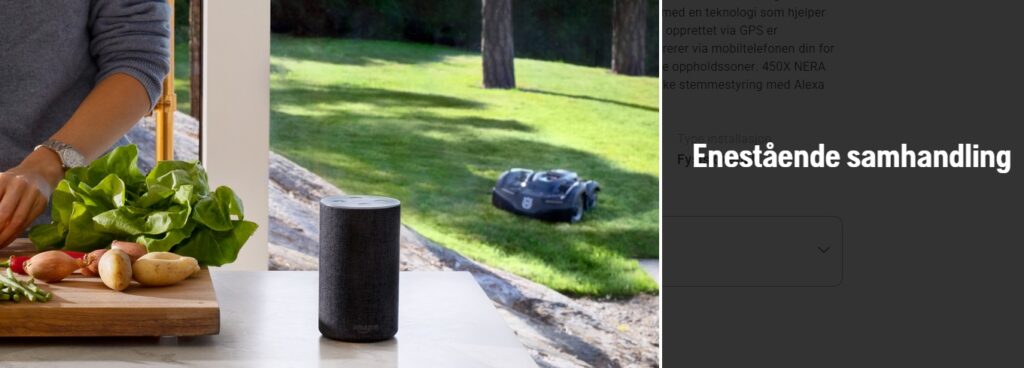 HUSQVARNA AUTOMOWER AM 450X II NERA - ROBOTKLIPPER