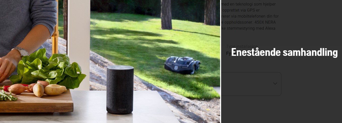HUSQVARNA AUTOMOWER AM 450X II NERA - ROBOTKLIPPER - Bilde 5