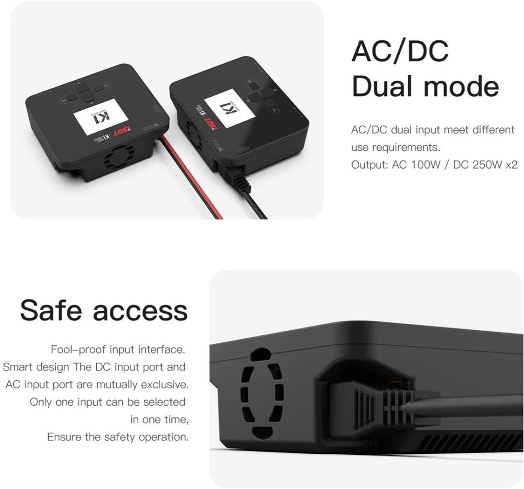 ISDT K1 12/220V 6S 10A SMART CHARGER