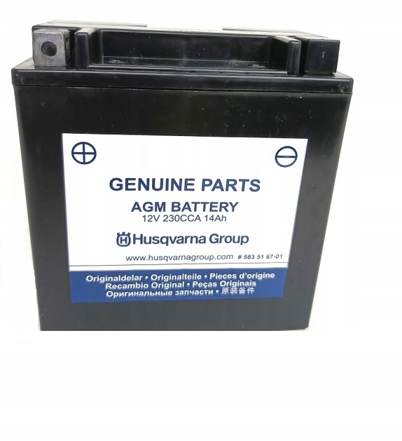 BATTERI 12V 14Ah HQ SITTEKLIPPERE NIMH
