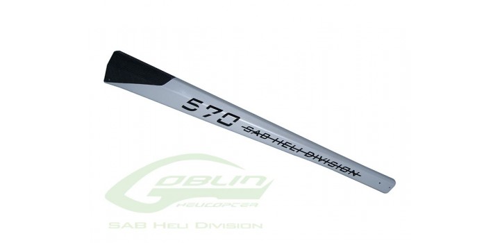 TAIL BOOM 570 WHITE